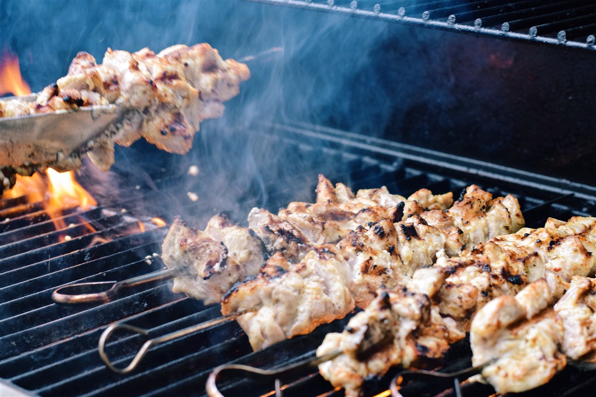 brochettes de poulet