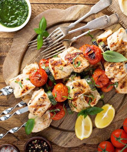 sublimer vos brochettes de poulet
