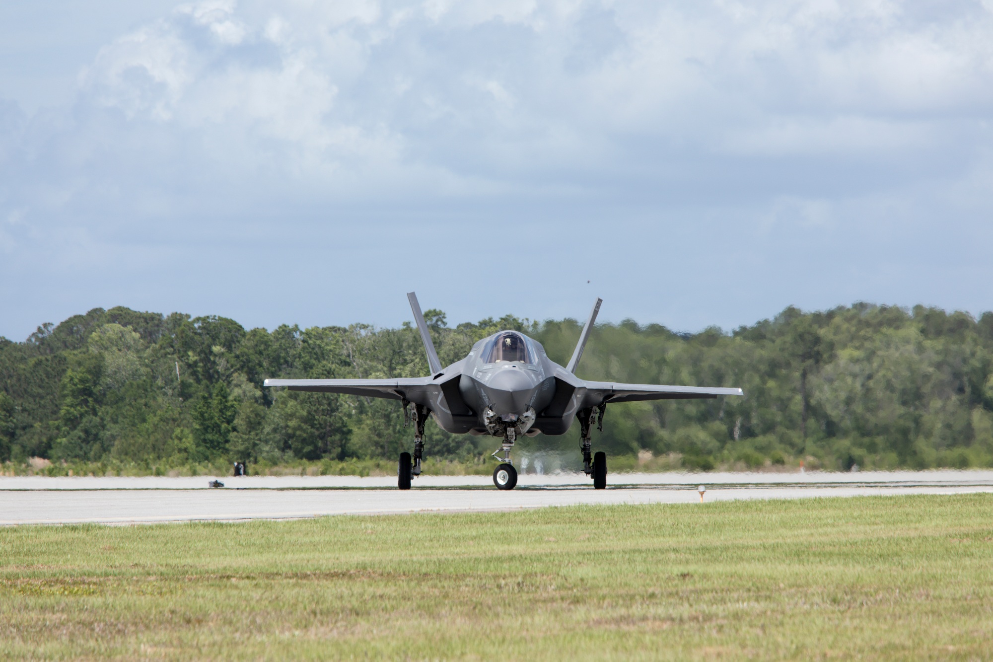 F-35 Lightning on the tarmac