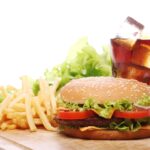 Fast food on the table