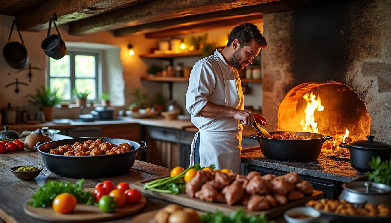 plongez dans l'univers savoureux du cassoulet avec cyril lignac. découvrez ses astuces et recettes pour préparer ce plat réconfortant qui ravira vos convives. une expérience culinaire incontournable !
