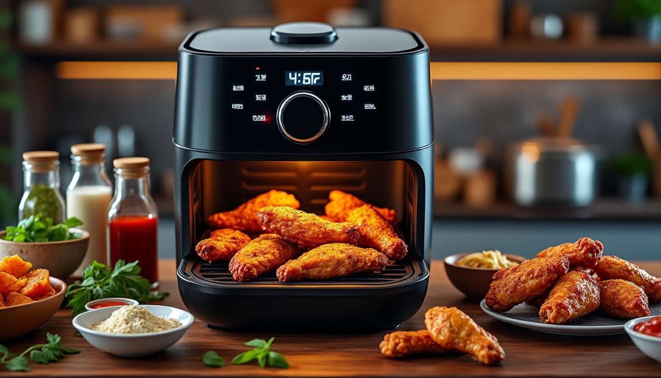 découvrez les erreurs courantes à éviter lors de la cuisson des chicken wings à l'air fryer et obtenez des ailes de poulet croustillantes et savoureuses à chaque fois !