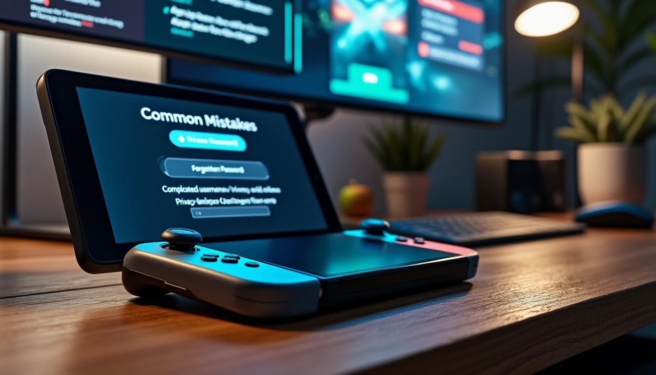découvrez les erreurs fréquentes à éviter lors de la création de votre identifiant nintendo network sur switch. suivez nos conseils pour sécuriser et personnaliser votre compte sans problème.
