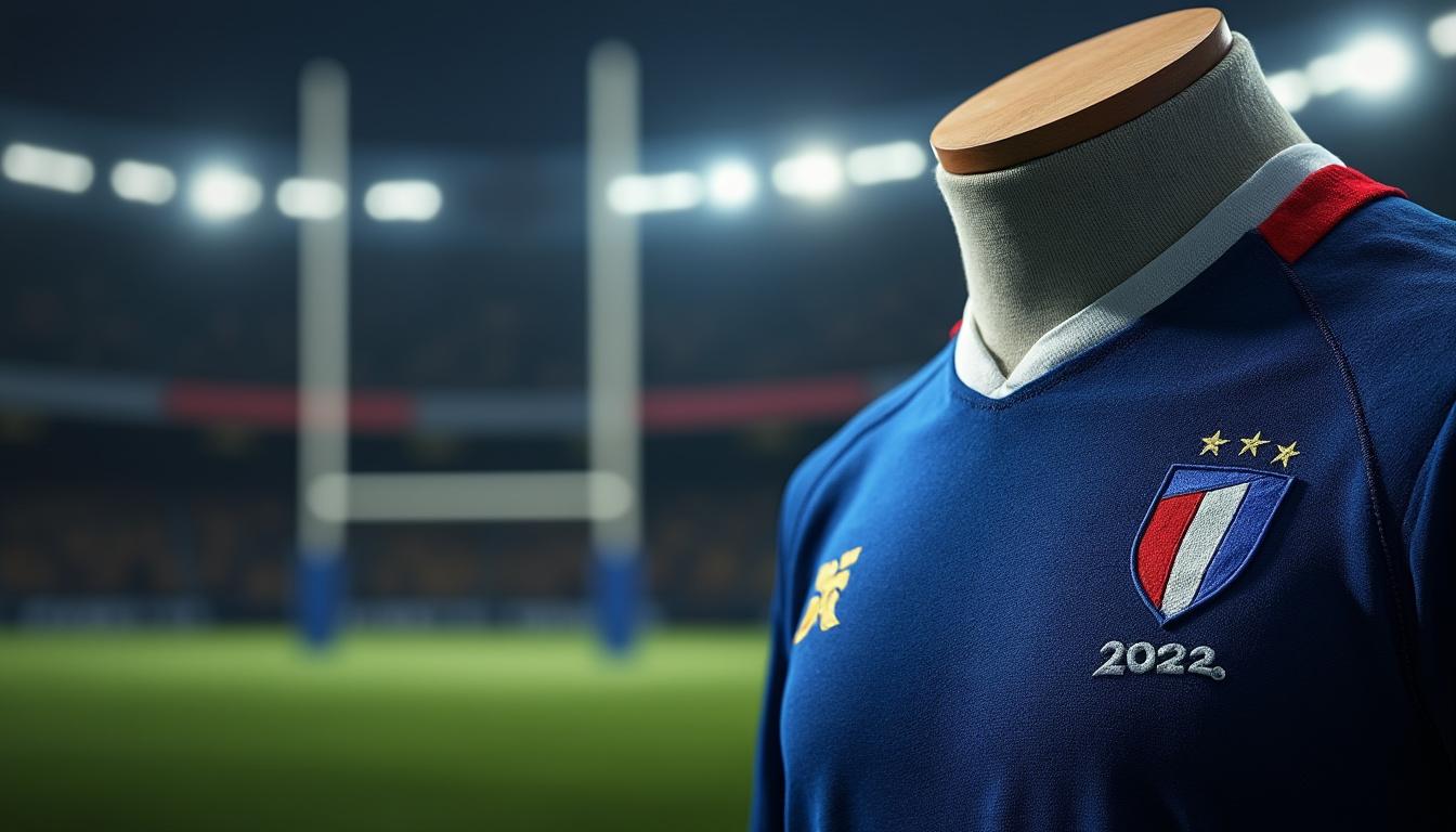 découvrez le nouveau maillot de l'équipe de france de rugby 2012, un modèle conçu en hommage à l'histoire du rugby français. alliant tradition et modernité, il célèbre les grandes heures du xv de france.