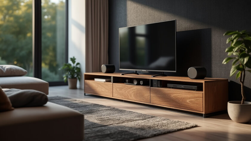 découvrez pourquoi le meuble tv avec enceinte intégrée chez leclerc séduit de plus en plus d’acheteurs : design moderne, gain de place et qualité sonore optimale réunis pour sublimer votre salon !