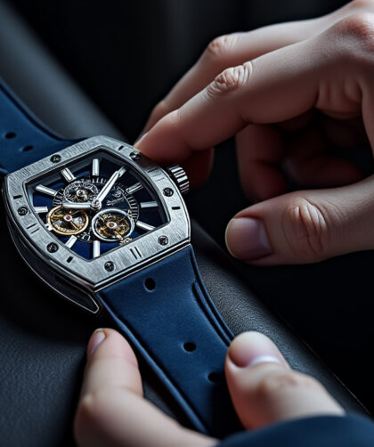 découvrez la richard mille rm 75-01 sapphire, une montre d'exception alliant technologie de pointe et design luxueux. ce garde-temps rare séduit les collectionneurs par la pureté de son saphir et son prix digne des plus grandes fortunes.