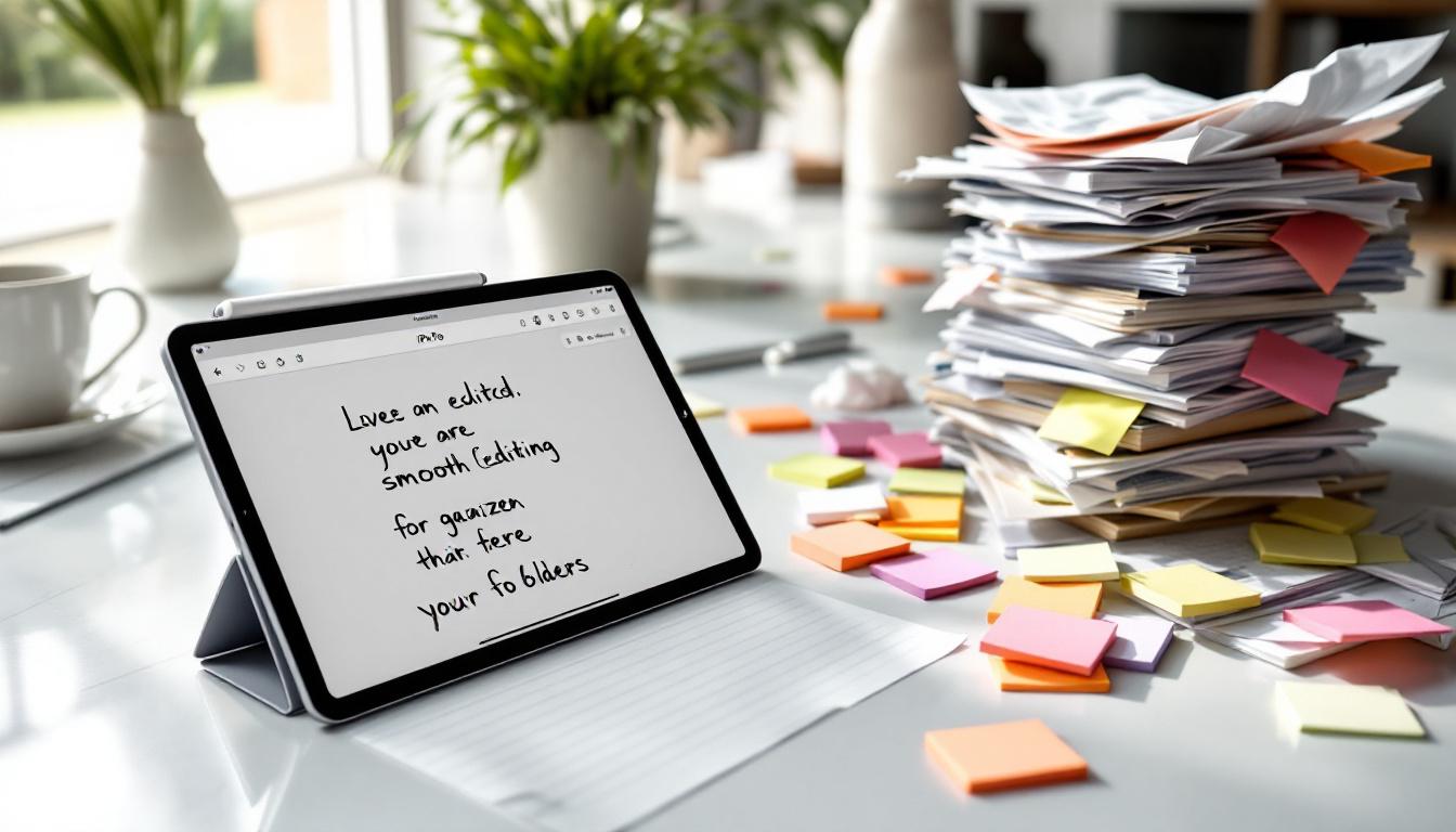 découvrez les avantages de l'ipad pour la prise de notes, une alternative moderne et efficace au papier, avec des fonctionnalités innovantes pour améliorer votre organisation et productivité.