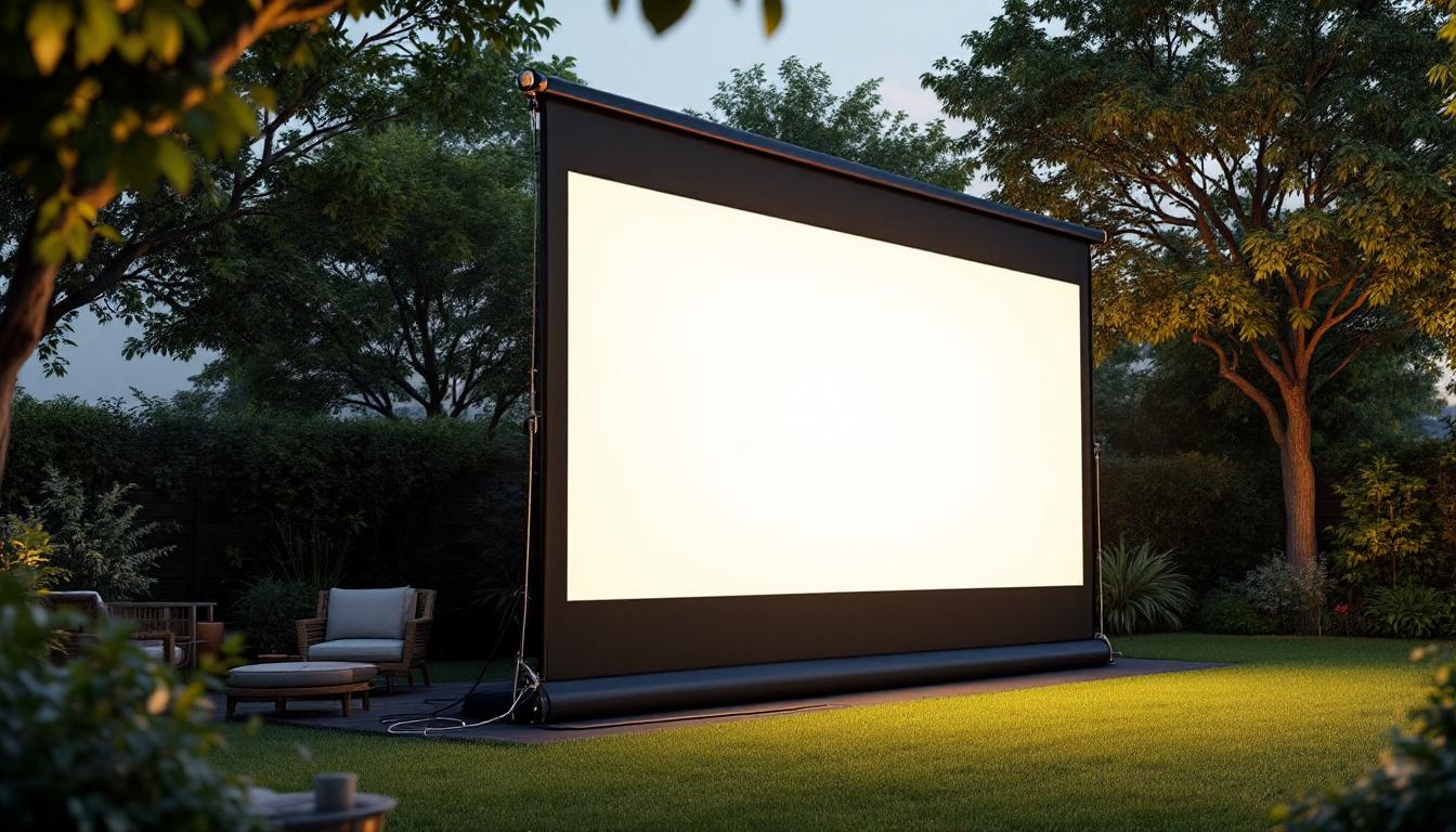 découvrez les erreurs courantes à éviter lors de l'installation d'un écran de projection extérieur pour profiter d'une expérience cinématographique optimale en plein air.