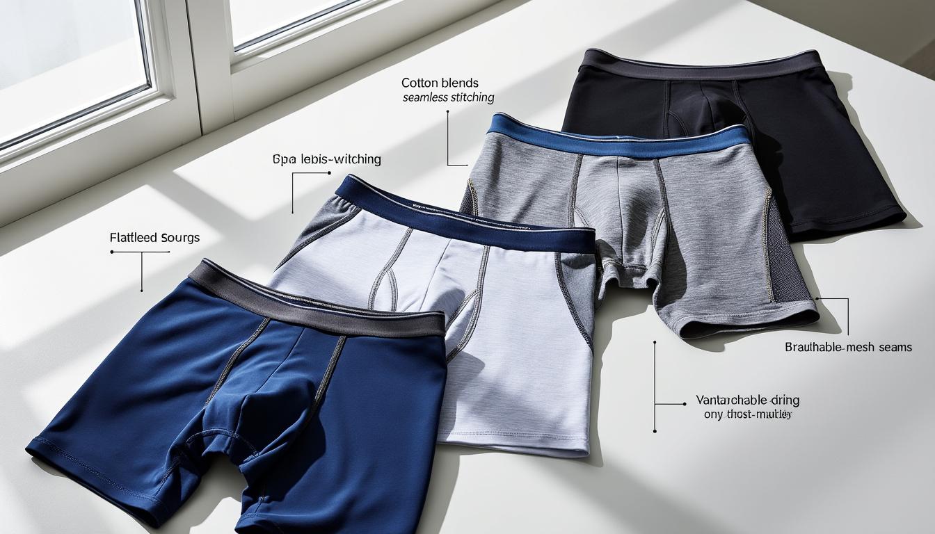 découvrez les caractéristiques essentielles d'un boxer sport anti-frottement entre cuisses pour un confort optimal et une performance accrue lors de vos activités physiques.