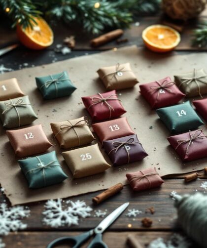 découvrez les avantages d'un calendrier de l'avent homme fait maison : personnalisation, originalité et attention pour un cadeau unique et mémorable.