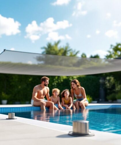 découvrez les témoignages de familles rassurées par l'installation de filets de sécurité de piscine avec fixations, pour une protection optimale de vos proches.