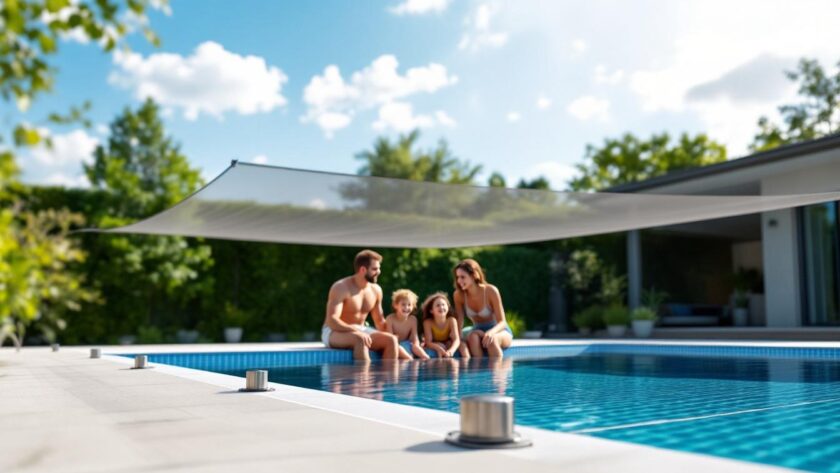 découvrez les témoignages de familles rassurées par l'installation de filets de sécurité de piscine avec fixations, pour une protection optimale de vos proches.