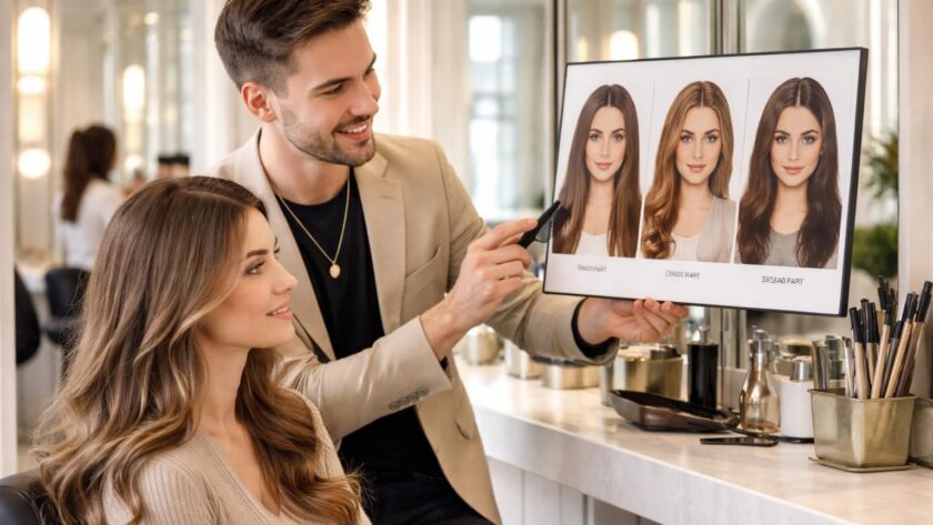 découvrez les conseils de coiffeurs professionnels pour styliser votre raie et sublimer la forme de votre visage avec des astuces simples et efficaces.