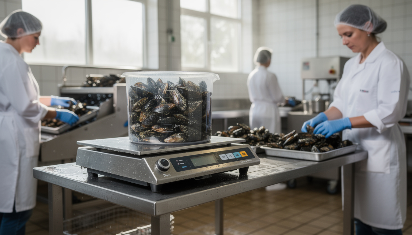 découvrez le poids exact d'un litre de moules et son importance dans l'industrie alimentaire pour une meilleure gestion des produits de la mer.