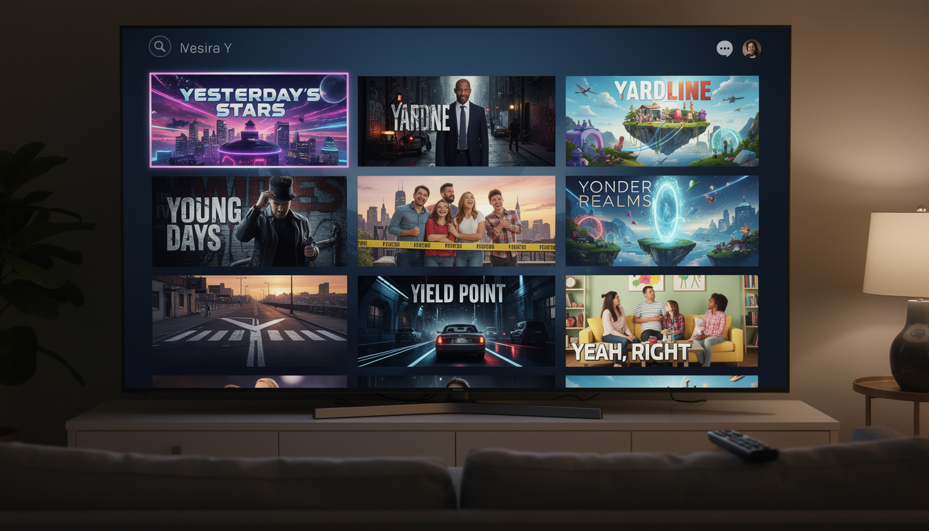 découvrez notre sélection des meilleures séries tv dont le titre commence par la lettre y, pour des moments captivants et inoubliables.