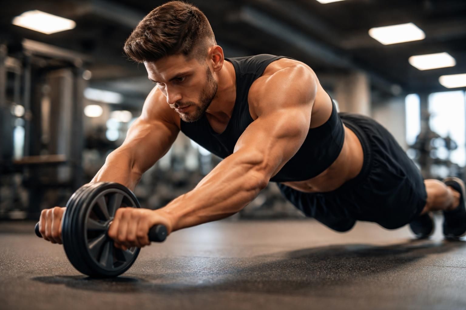 découvrez comment l'exercice des abdominaux à la roue peut renforcer votre sangle abdominale, améliorer votre posture et maximiser les résultats de votre entraînement.