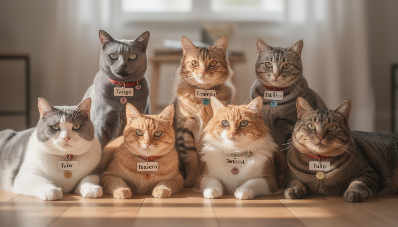 explorez notre sélection de noms de chat débutant par la lettre t pour trouver l'inspiration parfaite pour votre compagnon félin.