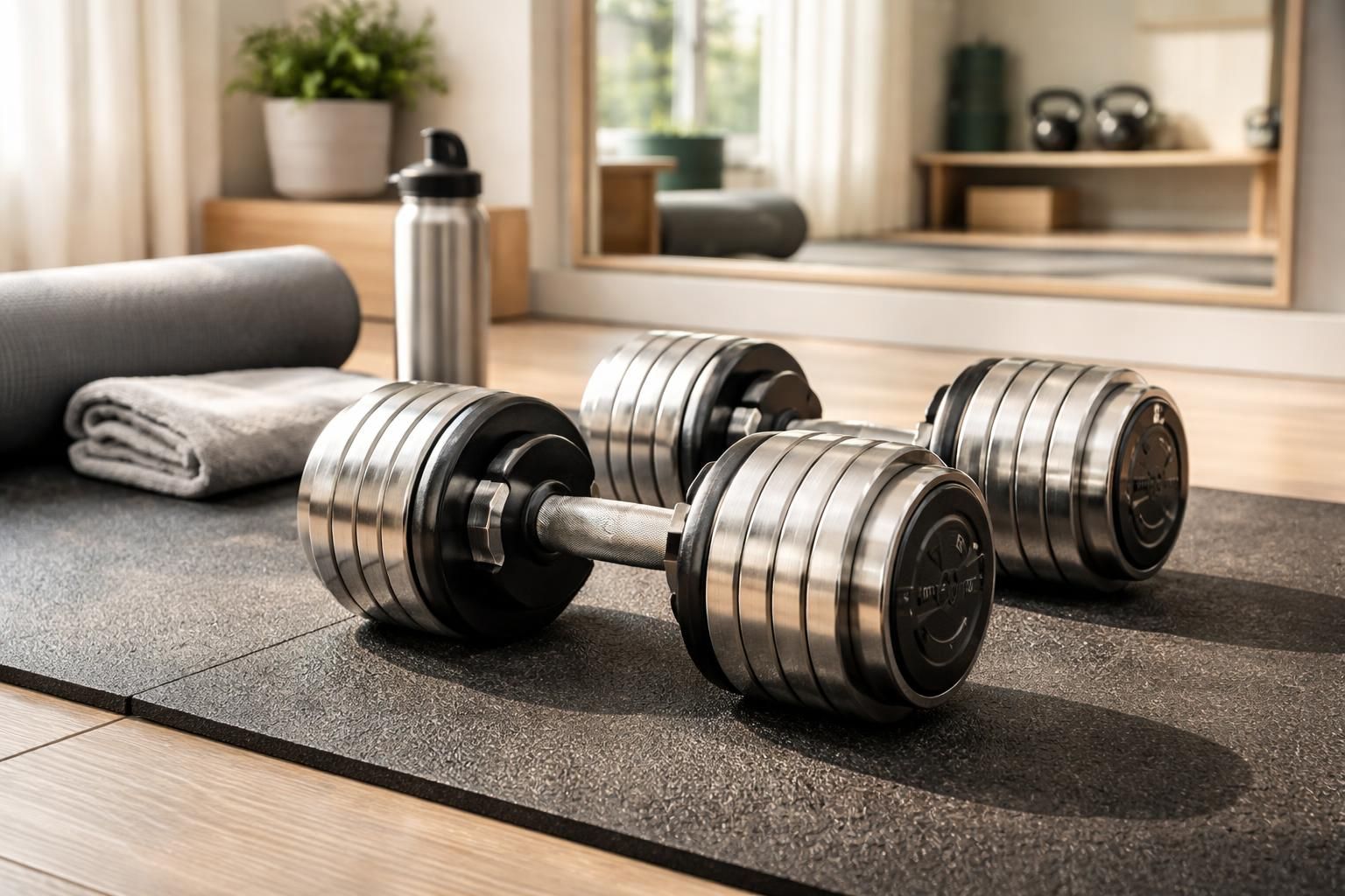 découvrez les haltères réglables, l'outil incontournable pour un entraînement efficace à domicile, alliant praticité et gain de place pour tous vos exercices de musculation.