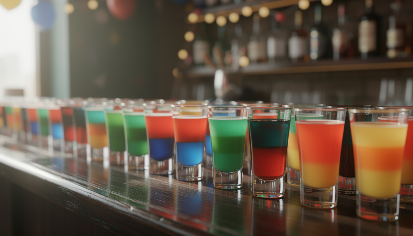 découvrez des recettes de cocktails faciles et festives pour animer votre bar à shooters et surprendre vos invités lors de vos soirées.