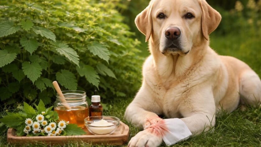 découvrez des remèdes naturels efficaces pour soulager les irritations causées par une piqûre d'ortie chez votre chien et favoriser son bien-être.