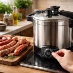 découvrez comment ajuster parfaitement le temps de cuisson de la saucisse de couenne à la cocotte-minute selon vos préférences pour un résultat savoureux à chaque fois.