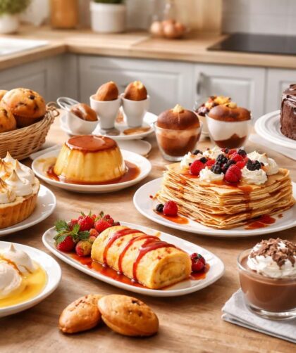 découvrez 10 recettes de desserts rapides et faciles à base d'œufs, impeccables pour des préparations savoureuses en moins de 30 minutes.