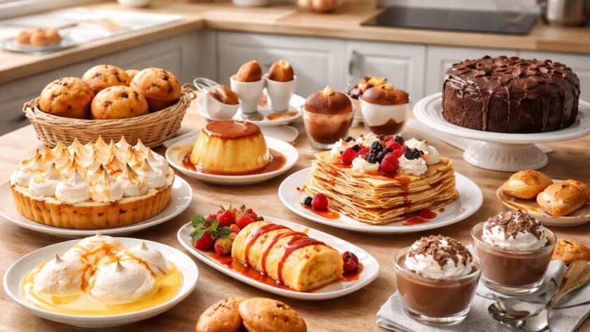 découvrez 10 recettes de desserts rapides et faciles à base d'œufs, impeccables pour des préparations savoureuses en moins de 30 minutes.