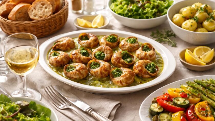 découvrez nos meilleures idées de plats savoureux à déguster avec des escargots au beurre persillé pour un repas gourmand et raffiné.