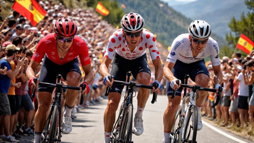 découvrez le classement actuel du tour d'espagne et suivez les performances des coureurs en tête de cette compétition cycliste passionnante.