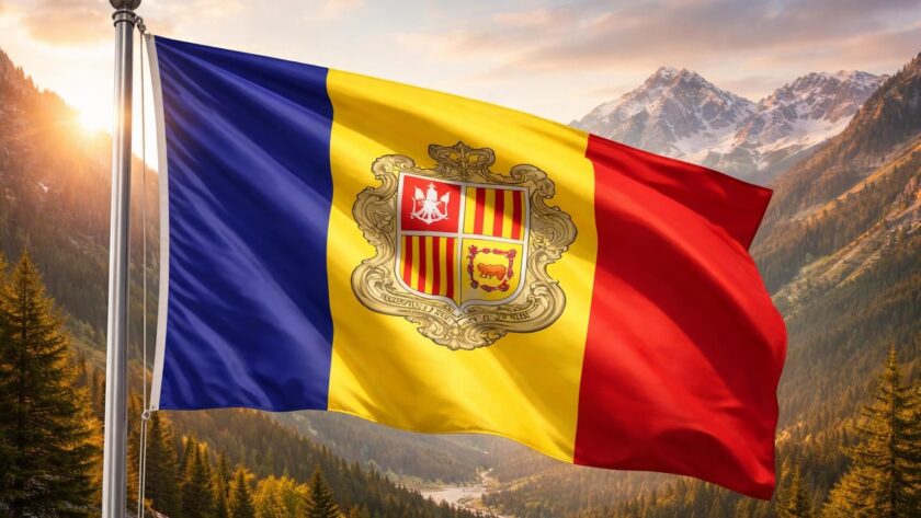 découvrez les couleurs et l'origine du drapeau andorran, un symbole fort qui raconte l'histoire et l'identité d'andorre.