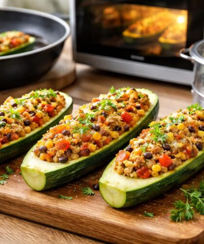découvrez comment préparer des courgettes farcies savoureuses en seulement 10 minutes grâce à 3 astuces infaillibles sans utiliser de four. simple, rapide et délicieux !