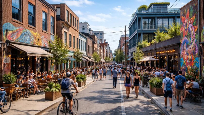 explorez fishtown, le quartier dynamique et en plein essor de philadelphie, connu pour son ambiance artistique, ses restaurants tendance et sa culture locale vibrante.