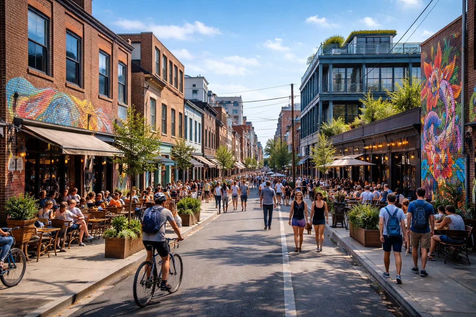 explorez fishtown, le quartier dynamique et en plein essor de philadelphie, connu pour son ambiance artistique, ses restaurants tendance et sa culture locale vibrante.