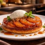 apprenez à préparer la tarte tatin revisitée par philippe etchebest, une recette gourmande et facile à réaliser, parfaite pour sublimer vos dîners.