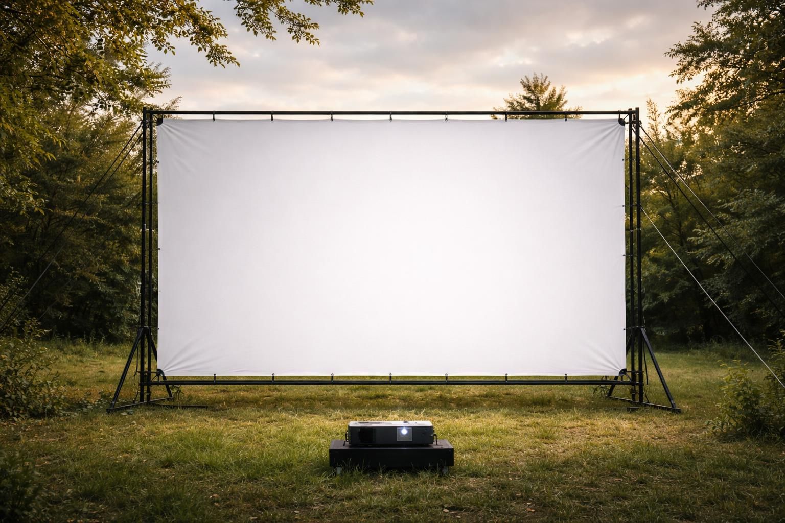 découvrez nos astuces pour réussir votre projection en extérieur en évitant plis, reflets et problèmes liés au vent pour une image nette et stable.