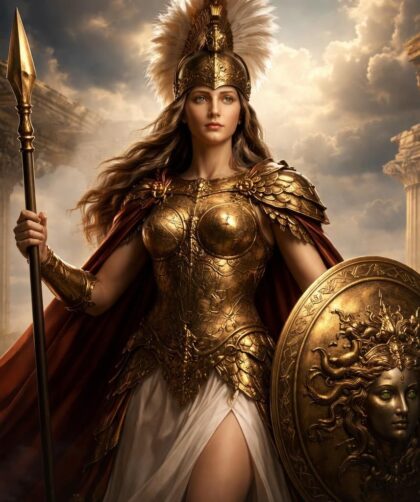 découvrez athéna, déesse grecque emblématique, symbole de la guerre stratégique et de la sagesse. explorez ses multiples facettes dans la mythologie antique.