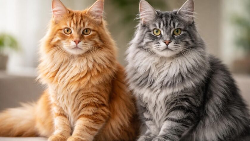 découvrez comment choisir entre un maine coon roux ou gris en comparant leurs caractéristiques, tempéraments et besoins pour trouver le compagnon idéal.