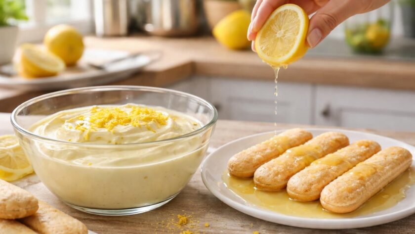 découvrez la recette facile et rapide du tiramisu citron de cyril lignac pour un dessert frais et gourmand à préparer en un rien de temps.