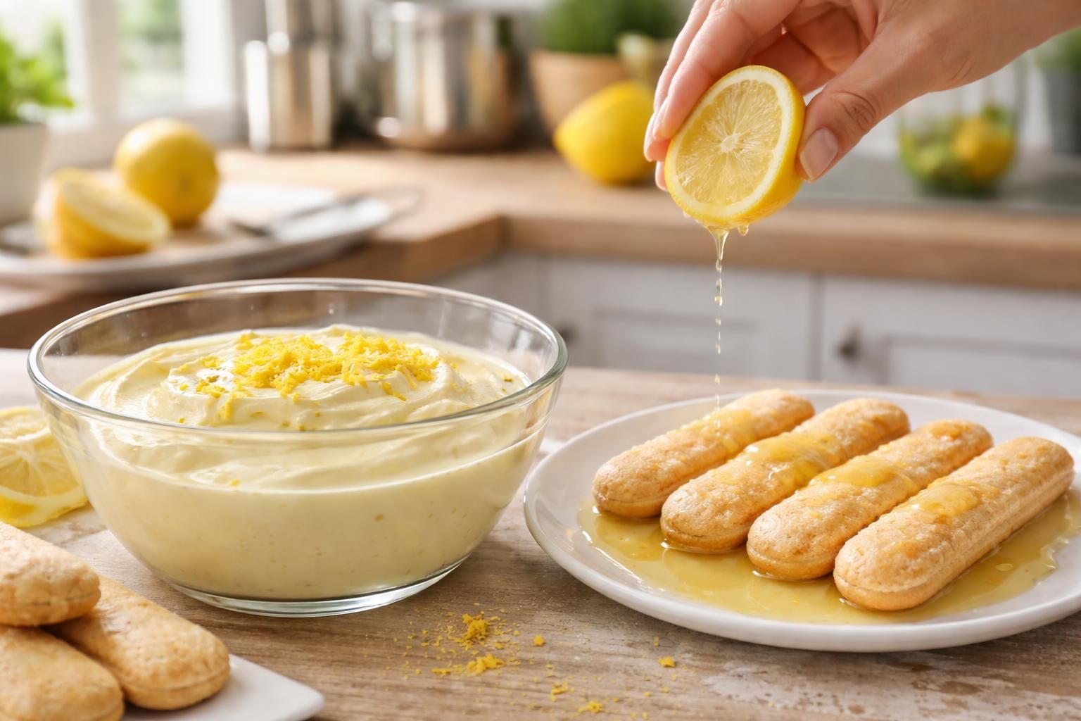 découvrez la recette facile et rapide du tiramisu citron de cyril lignac pour un dessert frais et gourmand à préparer en un rien de temps.