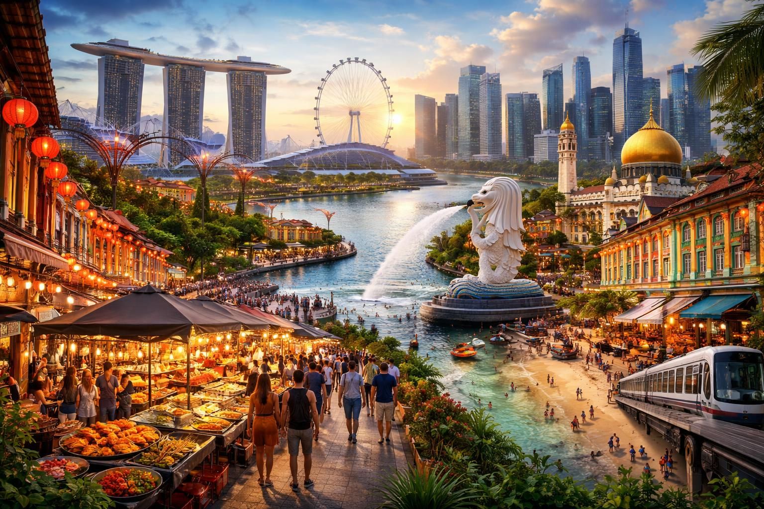 découvrez les 18 incontournables à visiter à singapour : attractions majeures, sites culturels, et expériences uniques pour un voyage inoubliable.
