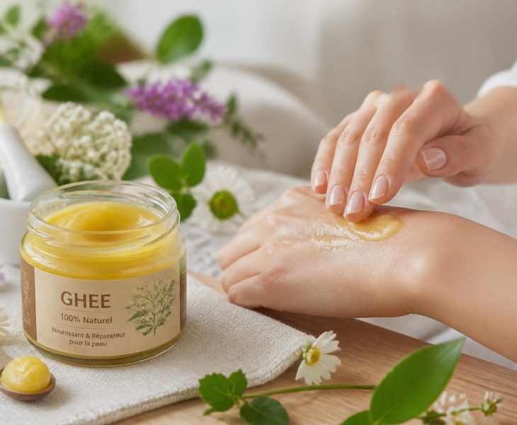 découvrez les bienfaits du ghee pour la peau, une alternative naturelle et efficace aux produits chimiques pour nourrir, hydrater et protéger votre épiderme.