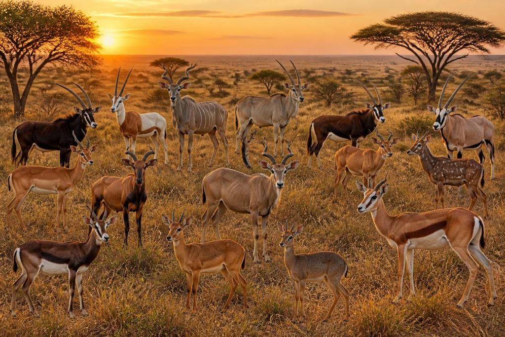 découvrez le top 16 des antilopes les plus majestueuses d'afrique, leurs caractéristiques uniques et leur beauté impressionnante dans la nature sauvage.
